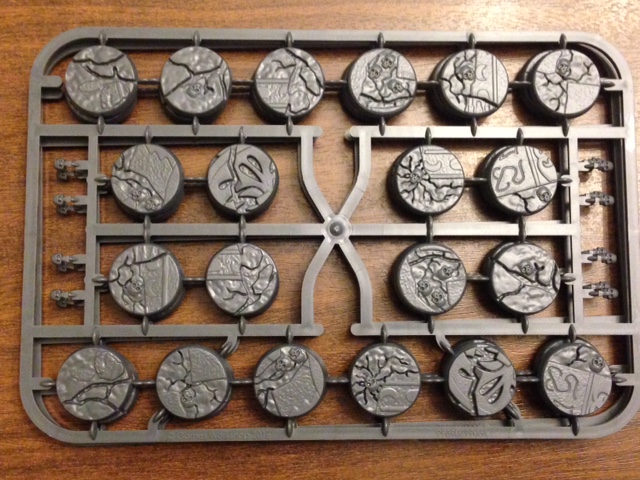 WARHAMMER AOS GAMES WORKSHOP SHATTERED DOMINION 25mm 32mm ROUND BASES 